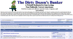 Desktop Screenshot of dirtydozensbunker.com